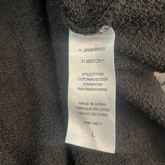 n:philanthropy sweatshirt Large and matching pants in small 2 piece set - Picture 6 of 11